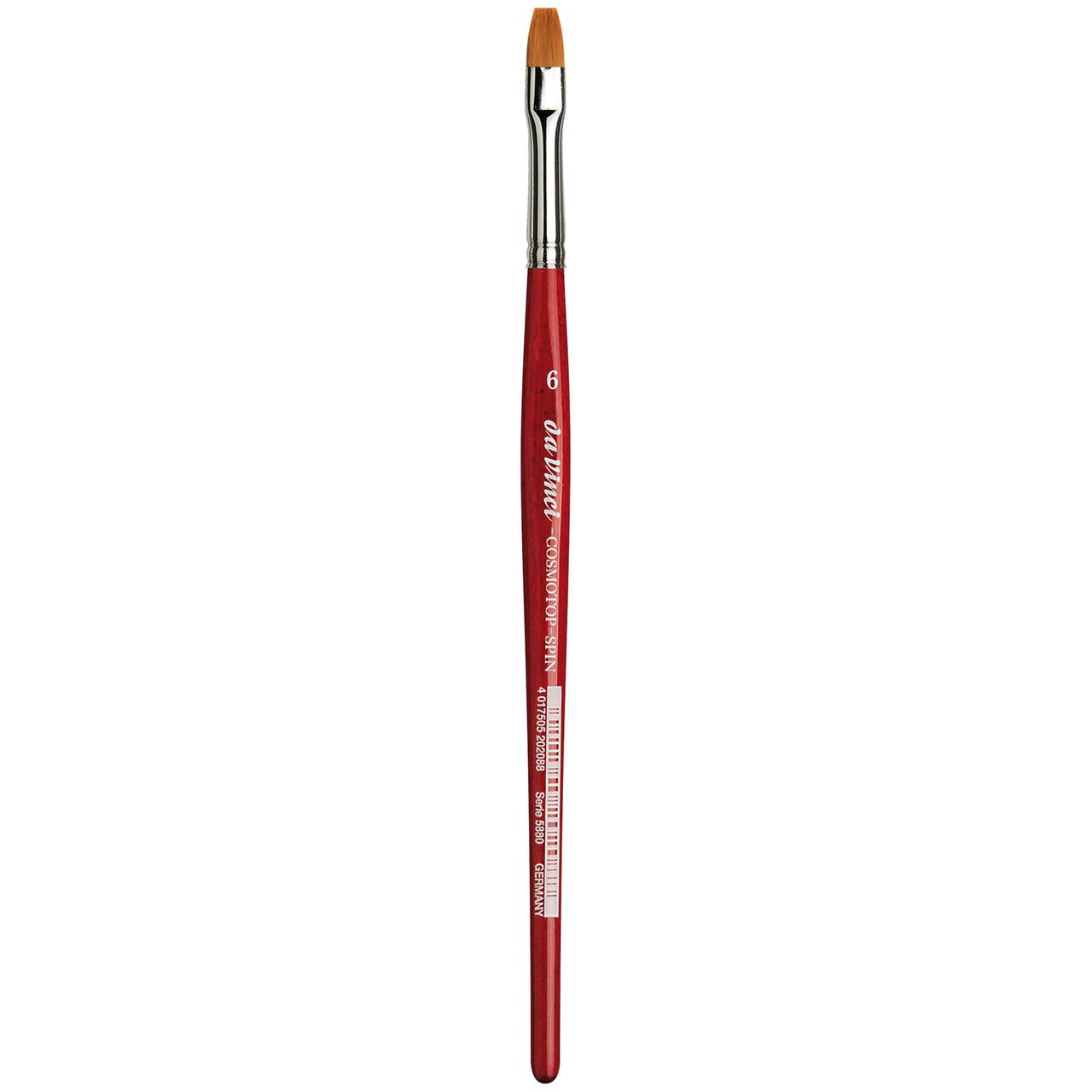 da Vinci COSMOTOP SPIN Series 5880 Synthetic Flat Brush